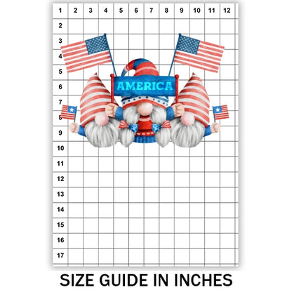 American Gnome USA Sublimation