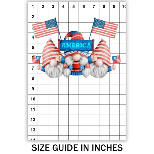 American Gnome USA Sublimation