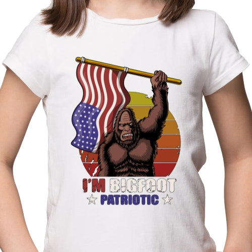 Bigfoot Patriotic Sublimation