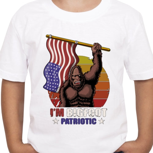 Bigfoot Patriotic Sublimation