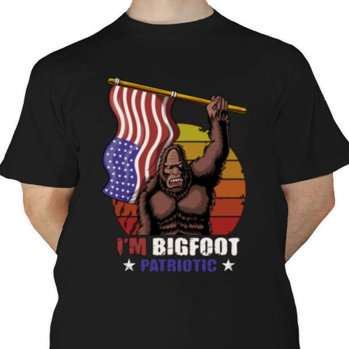 Bigfoot Patriotic DTF