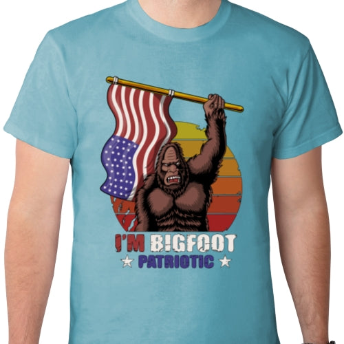 Bigfoot Patriotic DTF