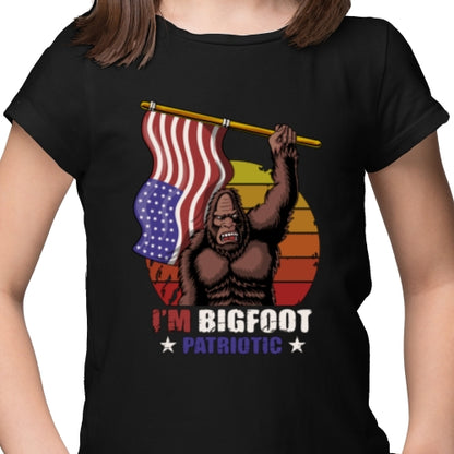 Bigfoot Patriotic DTF