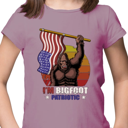 Bigfoot Patriotic DTF
