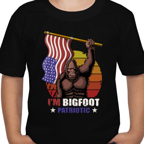Bigfoot Patriotic DTF