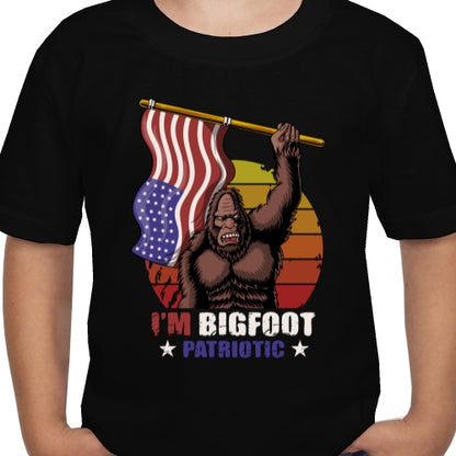 Bigfoot Patriotic DTF