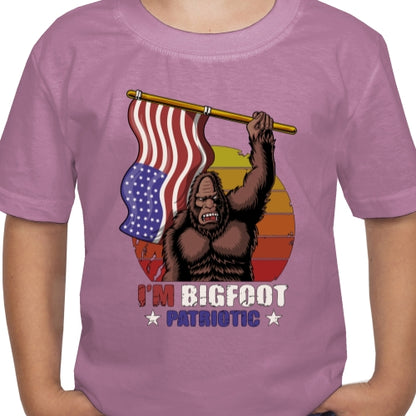 Bigfoot Patriotic DTF
