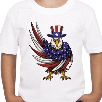 Eagle Wearing Uncle Sam Hat Sublimation