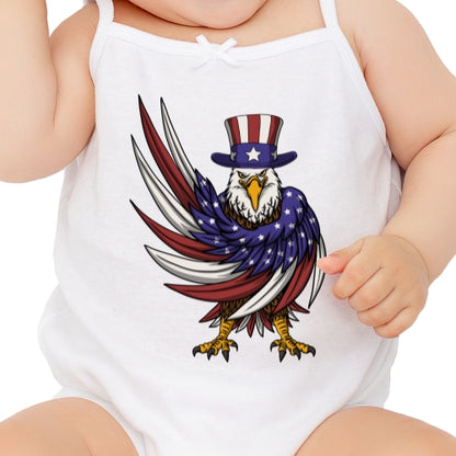 Eagle Wearing Uncle Sam Hat Sublimation