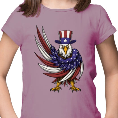 Eagle Wearing Uncle Sam Hat DTF