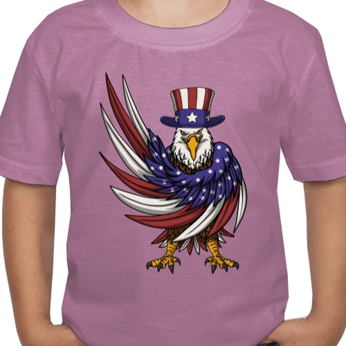 Eagle Wearing Uncle Sam Hat DTF