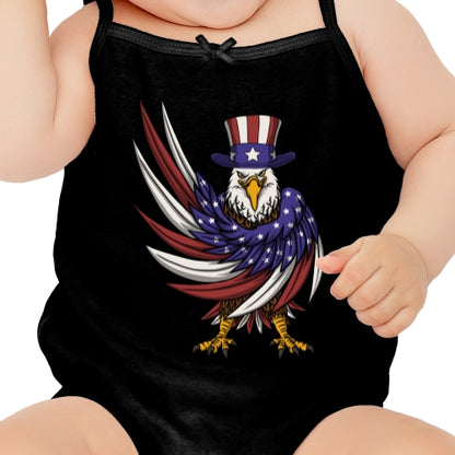 Eagle Wearing Uncle Sam Hat DTF