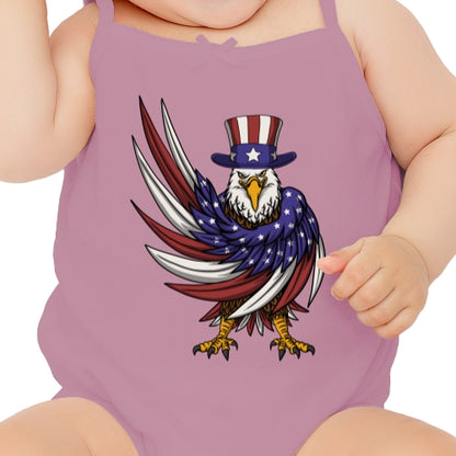 Eagle Wearing Uncle Sam Hat DTF