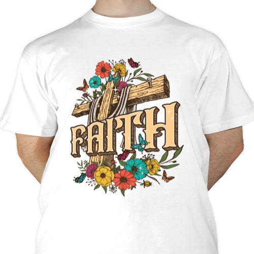 Faith Floral Sublimation