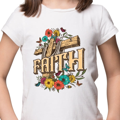 Faith Floral Sublimation