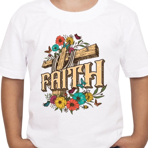 Faith Floral Sublimation