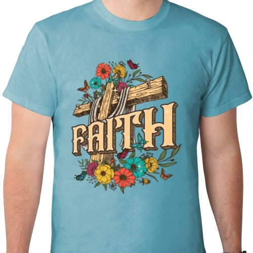 Faith Floral DTF