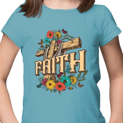 Faith Floral DTF