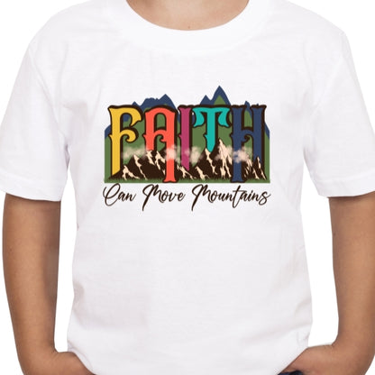 Faith Moves Mountains Sublimation