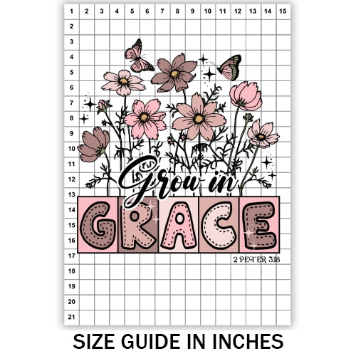 Grow In Grace Sublimation