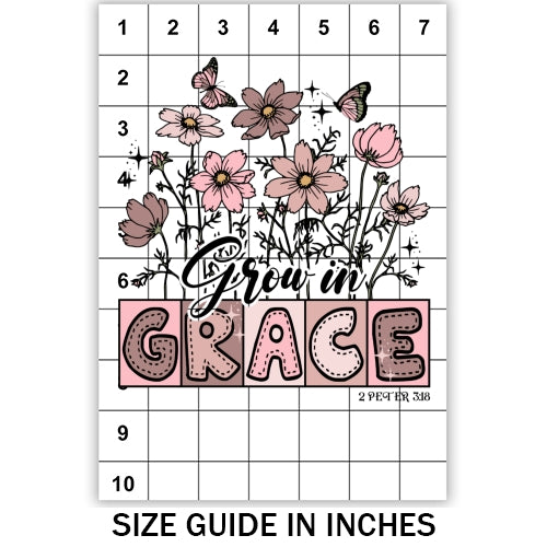 Grow In Grace Sublimation