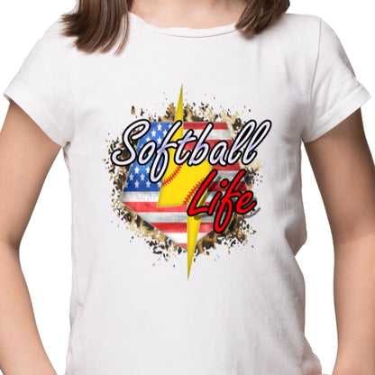 Softball Life Sublimation