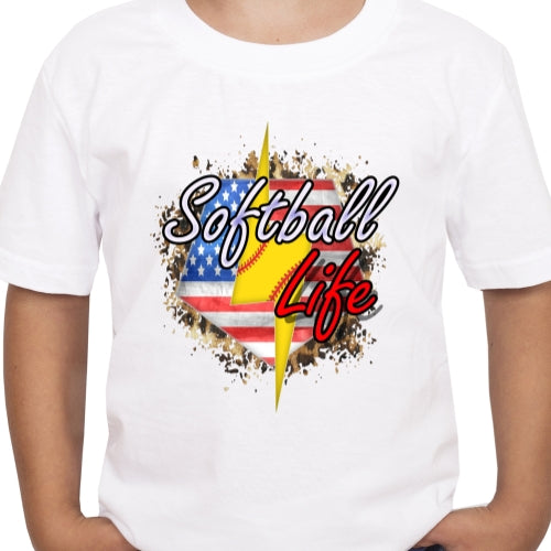 Softball Life Sublimation