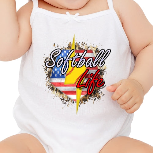 Softball Life Sublimation