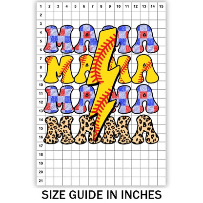 Mama Softball 08 Sublimation