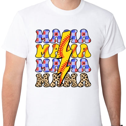 Mama Softball 08 Sublimation