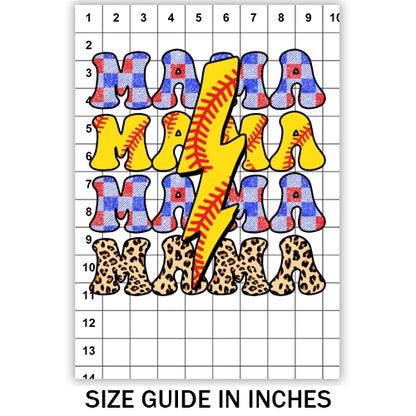 Mama Softball 08 Sublimation