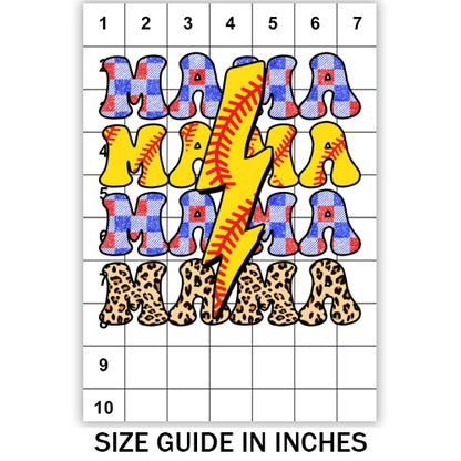Mama Softball 08 Sublimation