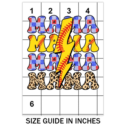 Mama Softball 08 Sublimation