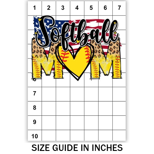 Softball Mom 12 Sublimation