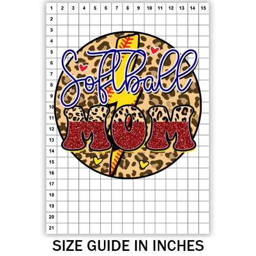 Softball Mom 13 Sublimation