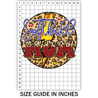 Softball Mom 13 Sublimation