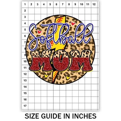 Softball Mom 13 Sublimation