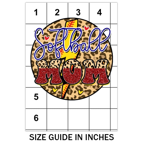 Softball Mom 13 Sublimation
