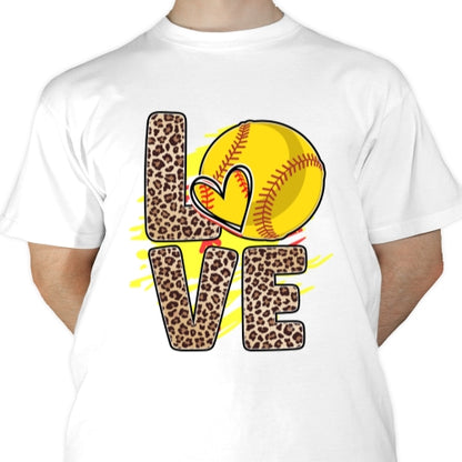 Love Softball Sublimation