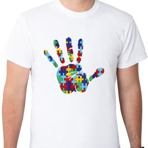 Jigsaw Handprint Sublimation