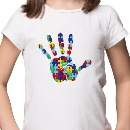 Jigsaw Handprint Sublimation
