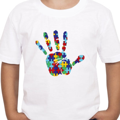Jigsaw Handprint Sublimation