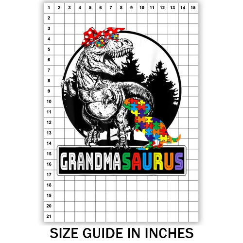 Grandmasaurus Sublimation