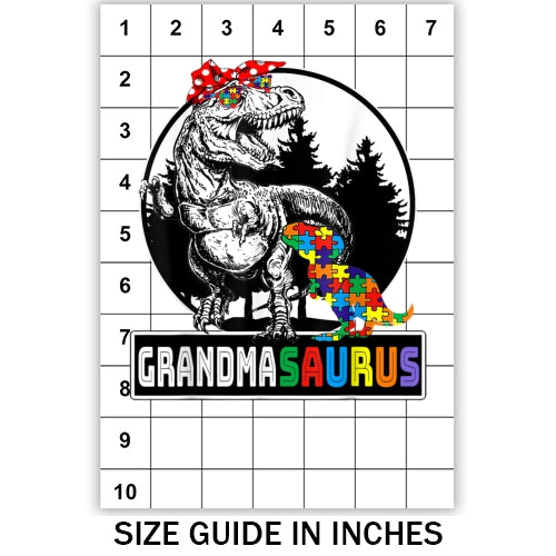 Grandmasaurus Sublimation