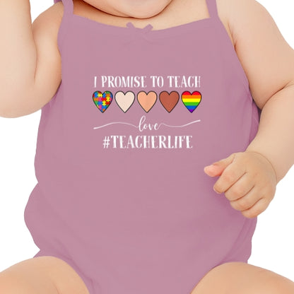 I Promise To Teach Love Teacherlife DTF