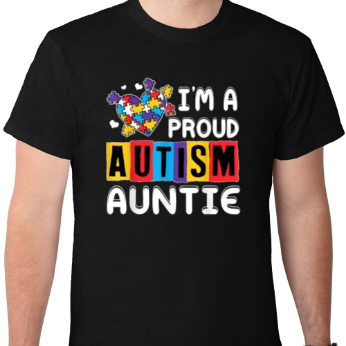 Proud Autism Auntie DTF