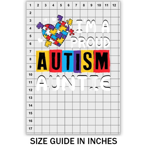 Proud Autism Auntie DTF