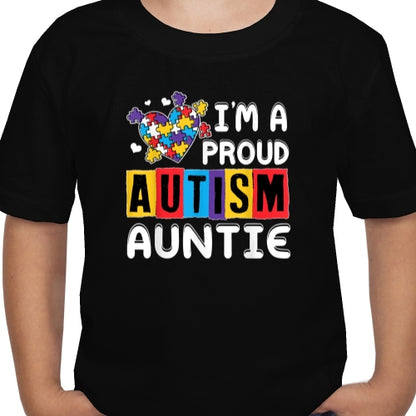 Proud Autism Auntie DTF