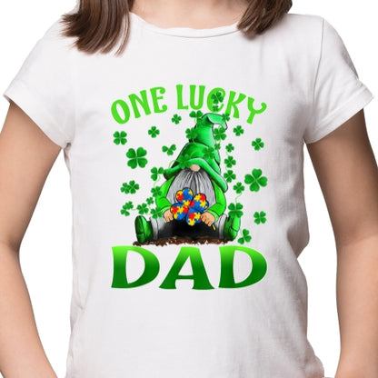 One Lucky Dad Sublimation