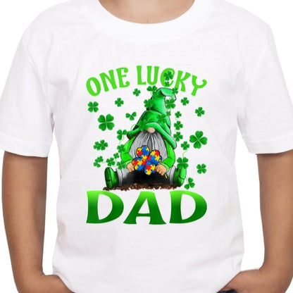 One Lucky Dad Sublimation